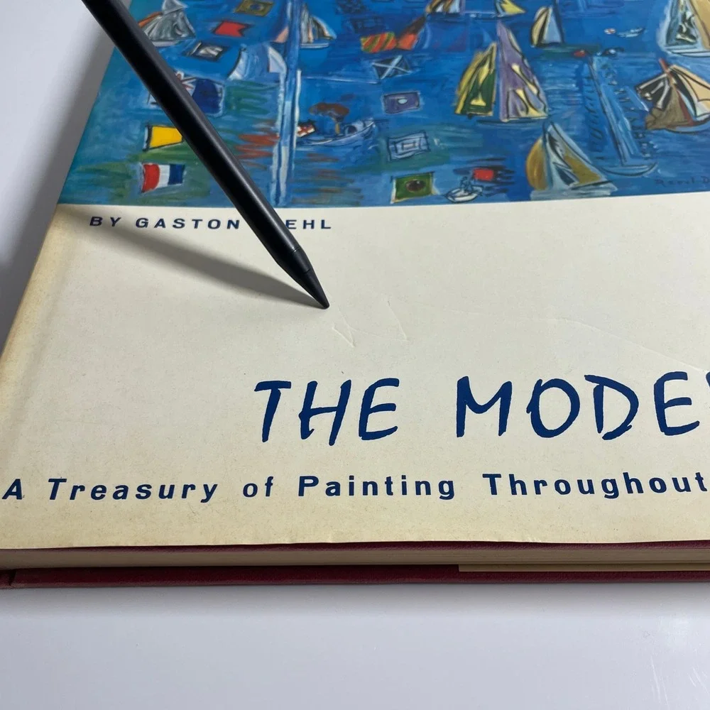 The Moderns Gaston Diehl Art History Book 1961 Treasury of Painting World